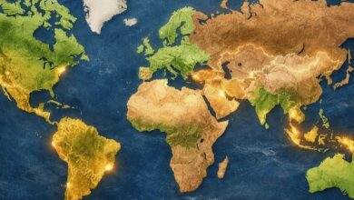 خريطة «إيكول إيرث» تعيد أحجام القارات إلى نسب أقرب للواقع.. لكن «غوغل مابس» لن يتغير قريبًا