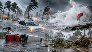 إعصار إيسياس يخلّف 4 قتلى ويقطع الكهرباء عن 900 ألف مشترك.. وواشنطن تتيح سحب 4 ملايين برميل