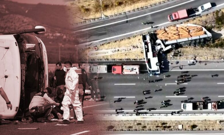 مقتل 11 شخصًا وإصابة 27 في حادث مانيسا.. شهود يتحدثون عن رجوع الحافلة قبل التصادم