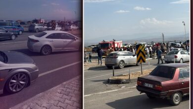 حادث موكب في كهرمان مرعش يودي بحياة شخص.. نائبة وسائقها بين 4 مصابين