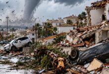 أعاصير قمعية تجتاح غرب صقلية وتضرب مدرسة.. إجلاء 273 طالبًا