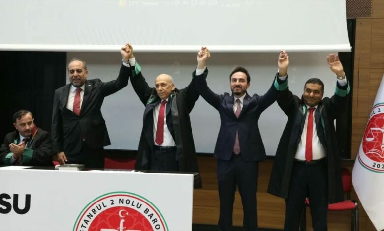رضا صاكا رئيسًا لنقابة المحامين الثانية في إسطنبول بفارق 6 أصوات.. ومنافسه يعترض