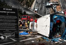 حافلة سياحية تتراجع على الطريق السريع في مانيسا.. 11 قتيلًا والشركة تنفي مسؤوليتها