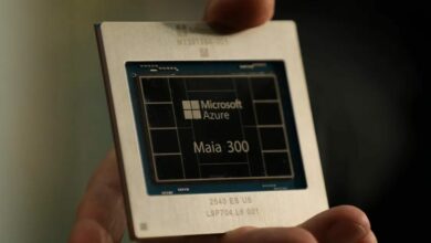 مايكروسوفت تكشف شريحة Maia 300 لتصبح نظام الاستدلال الأساسي لديها بدءاً من 2027