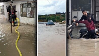 أمطار مرسين تحوّل الشوارع إلى بحيرات وتغمر متحف منزل أتاتورك
