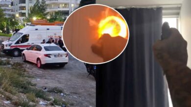 هارب يشتبك مع الشرطة في شانلي أورفا التركية ويوثق المواجهة قبل أن ينتحر بسلاحه