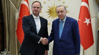 أردوغان يستقبل سفراء خمس دول في أنقرة.. وثلاثة منهم يقدمون أوراق اعتمادهم