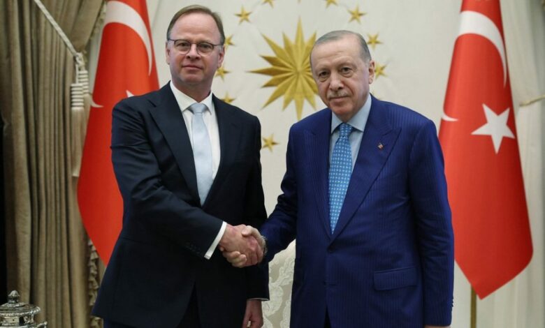 أردوغان يستقبل سفراء خمس دول في أنقرة.. وثلاثة منهم يقدمون أوراق اعتمادهم
