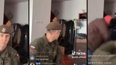 ظهر بزي عسكري وسخر من جنود بولنديين على تيك توك.. فأوقفته السلطات خلال البث المباشر