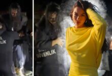 مياه الأمطار تحاصر ديميت أوزدمير داخل استوديو في إسطنبول.. والإنقاذ يصل بقارب