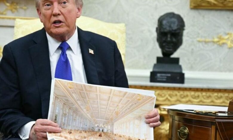 333 مليون دولار لقاعة ترامب في البيت الأبيض.. من ظهروا في قائمة المانحين؟