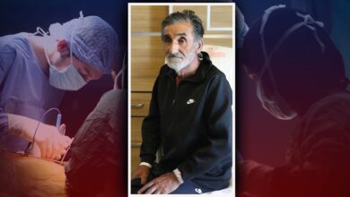 بعد أن كان يرفع قدمه بحبل.. رجل تركي يستعيد المشي إثر إزالة ورم نادر