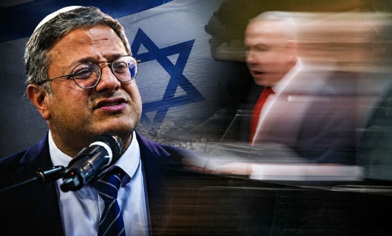 بن غفير يدّعي أن نتنياهو تعهّد لدول أوروبية بإبعاده عن الحكومة المقبلة