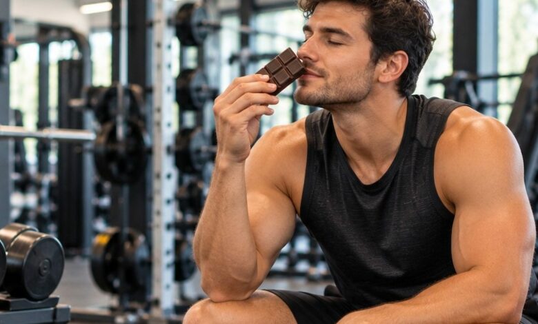رائحة الشوكولاتة الداكنة زادت تكرارات تمارين الساق بـ18 تكرارًا من دون شعور بجهد أكبر