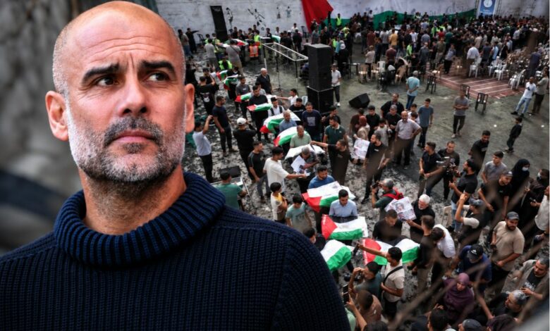 غوارديولا عن ضحايا غزة: «ليسوا أرقامًا... بل أطفالًا»