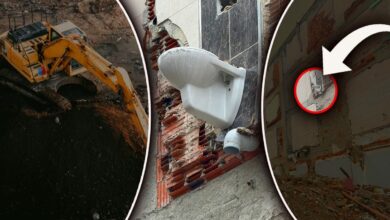 هدموا مبنى كاملًا في إسطنبول.. وبقي مرحاض الطابق الثالث معلّقًا وسط تعليقات ساخرة