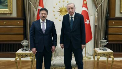بعد نهاية عهد دام 19 عاماً.. أردوغان يستقبل رئيس اتحاد الحرفيين الأتراك الجديد