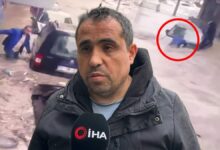 سيول إسطنبول جرفت السيارات فوق بعضها.. ومواطن نجا بعدما تعلق بسيارته