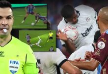 طرابزون سبور يهزم بشكتاش ويصعد إلى الرابع.. لماذا لم تستحق لقطة ميريتي بطاقة حمراء؟