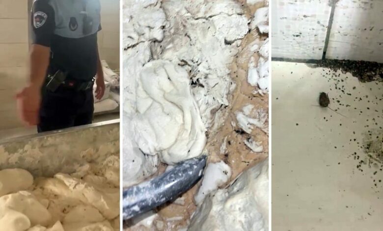 تفتيش مخبز في إسكندرون يكشف خلط العجين الجديد بالقديم ومخالفات صادمة