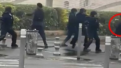 إصابة طالب فرنسي عمره 14 عامًا بقنبلة غاز من مترين تشعل احتجاجات المدارس