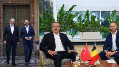 فيدان في بروكسل قبل اجتماع بلجيكي-تركي يبحث الخارجية والعدل والهجرة