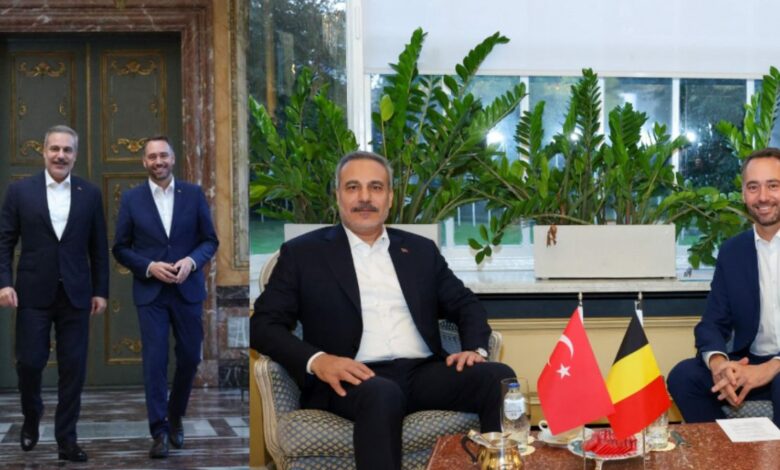 فيدان في بروكسل قبل اجتماع بلجيكي-تركي يبحث الخارجية والعدل والهجرة