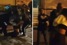 شجار بسبب الضوضاء في إسنيورت التركية ينتهي بإسقاط فتاة وإصابة شخص طعنًا