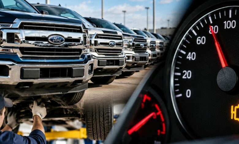 عداد السرعة قد يتوقف أو يتحرك بصورة غير منتظمة.. فورد تستدعي شاحنات في الولايات المتحدة
