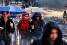 أمطار إسطنبول الجمعة لليلة واحدة.. وتحذير من سيول جنوبًا الأسبوع المقبل