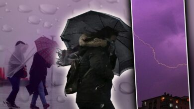أمطار الجمعة تعود إلى إسطنبول بأقل من غزارة الأسبوع الماضي.. وعاصفة رعدية تعبرها خلال 5 ساعات