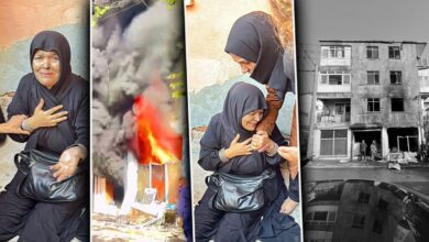 حريق مستودع أسفل مبنى سكني في كوجالي يجبر شخصين على الفرار وسط الدخان