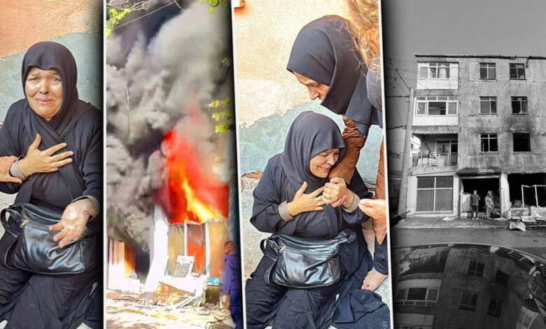 حريق مستودع أسفل مبنى سكني في كوجالي يجبر شخصين على الفرار وسط الدخان