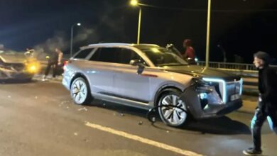 حادث متسلسل بعد فوز طرابزون سبور.. أونانا وعائلته يخرجان بلا إصابات