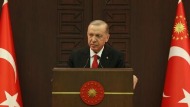 أردوغان يتعهد بمواصلة وساطات تركيا وينتقد خضوع إرادة 190 دولة لخمس
