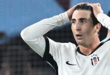 سقوط في الشوط الأول يخرج لاعب بشكتاش.. والفحوصات تحدد إصابة الكتف