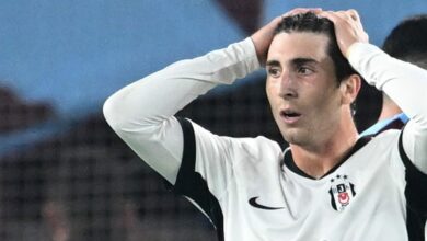 سقوط في الشوط الأول يخرج لاعب بشكتاش.. والفحوصات تحدد إصابة الكتف