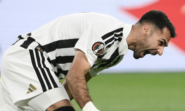 هدف زكي تشيليك لم ينقذ يوفنتوس.. وإصابة أخرجته بين الشوطين