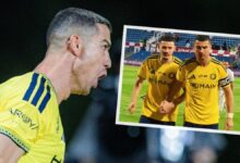 النصر يهزم الفيصلي بثلاثية.. ورونالدو يسلّم جائزة رجل المباراة لزميله الحمدان