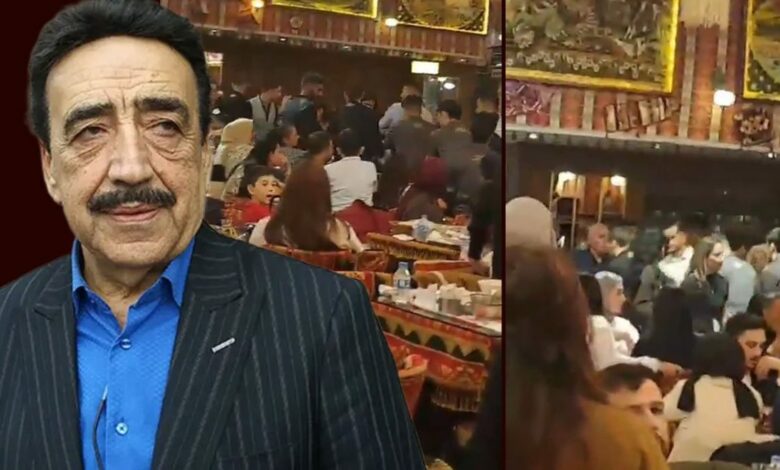 حقي بولوت يُنقل على نقالة من حفل في إسطنبول.. والسبب مشكلة ضغط بعد يوم متوتر