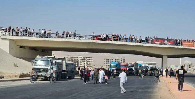 أهالي جوبر يقطعون المتحلق الجنوبي ويطالبون باستقالة محافظ دمشق.. ما الذي رفضوه؟