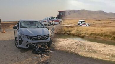 مصرع 6 أشخاص بينهم 4 أطفال إثر سقوط سيارة في قناة ري بولاية ماردين التركية
