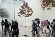 احتجاجات فرنسا تمتد إلى مدن عدة.. وإيطاليا تنشر 500 مظلي في ميلانو قبل مسيرات جديدة