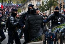 410 آلاف في احتجاجات «السترات الصفراء» بفرنسا.. ومتاجر باريس تتحصّن بالألواح الخشبية