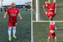 سجّل من ركلة حرة ثم نفّذ 11 قلبة متتالية.. احتفال لاعب في أوردو يلفت الأنظار