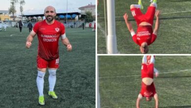 سجّل من ركلة حرة ثم نفّذ 11 قلبة متتالية.. احتفال لاعب في أوردو يلفت الأنظار