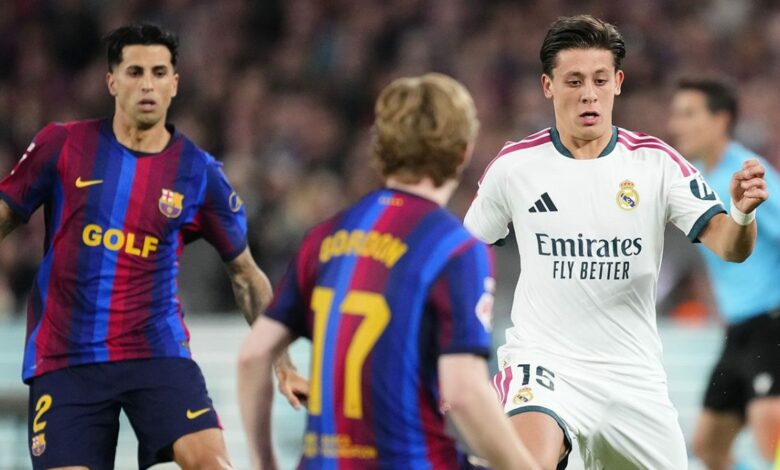 ريال مدريد يهزم برشلونة في الكلاسيكو ويقلّص الفارق.. وأردا غولر يشارك 94 دقيقة