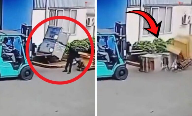وفاة عامل سحقته منصات تزن أطنانًا بعد انقلاب رافعة شوكية في فيتنام