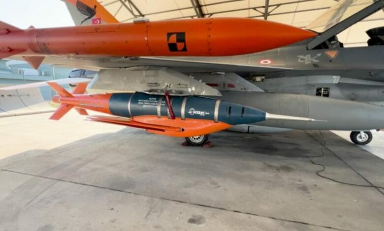 منظومة «KGK-84» التركية تجتاز اختبارها الأول من إف-16.. مدى يصل إلى 100 كيلومتر خارج الدفاعات الجوية