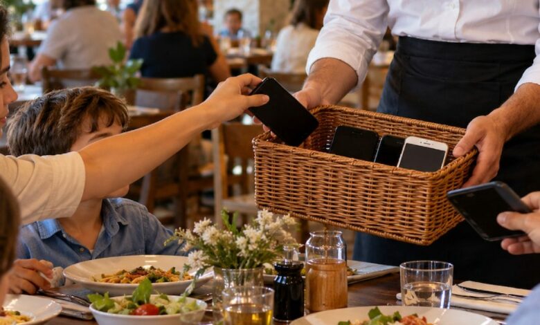 سردينيا تختبر مائدة بلا هواتف في 15 مطعمًا.. ألعاب للأطفال بدل الشاشات